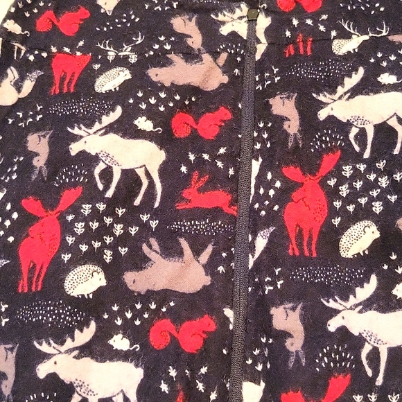 Warm reversible fleece zip up bunting bag/suit - Picture 2 of 5